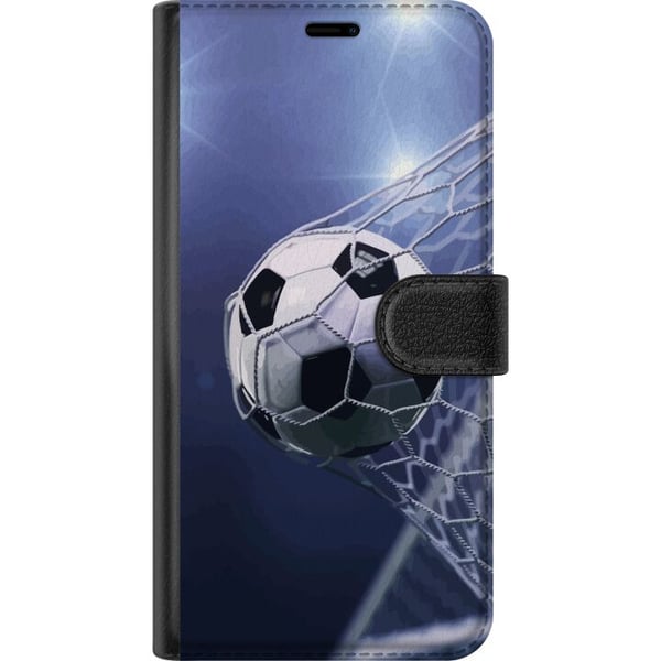 Kompatibelt Plånboksfodral till Samsung Galaxy A32 5G Football Speed Net Sport Match Play