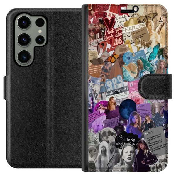Kompatibelt Lommeboketui til Samsung Galaxy S23 Ultra Taylor Swift Kompatibelt Lommeboketui til Samsung Galaxy S23 Ultra Taylor Swift