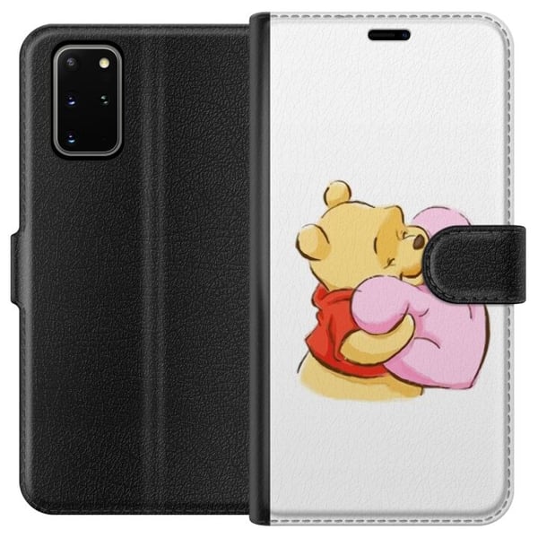 Kompatibelt Plånboksfodral till Samsung Galaxy S20+ Nalle Puh Kram