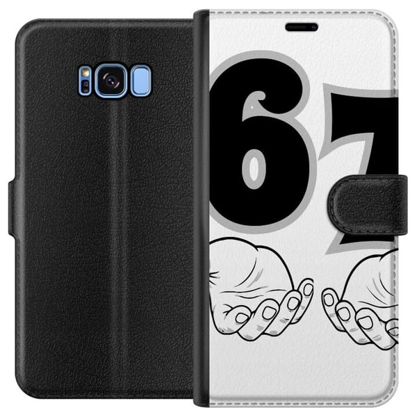 Yhteensopiva Lompakkokotelo Samsung Galaxy S8 67 meemikäsien kuvitus mustavalkoisena – tyylikäs 6–7-grafiikka käsillä ja selkeällä minimalistisella m Yhteensopiva Lompakkokotelo Samsung Galaxy S8 67 meemikäsien kuvitus mustavalkoisena – tyylikäs 6–7-grafiikka käsillä ja selkeällä minimalistisella m