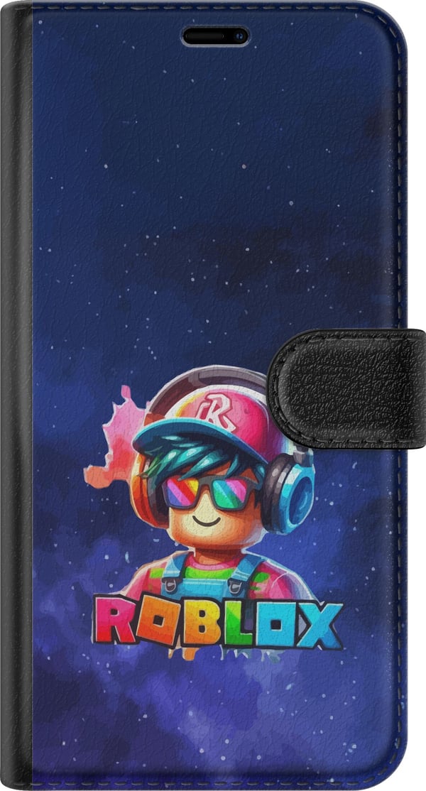 Yhteensopiva Lompakkokotelo Samsung Galaxy S21+ 5G Roblox Space Explorer -design futuristinen avaruusteema värikkäillä yksityiskohdilla pelitunnelmaa