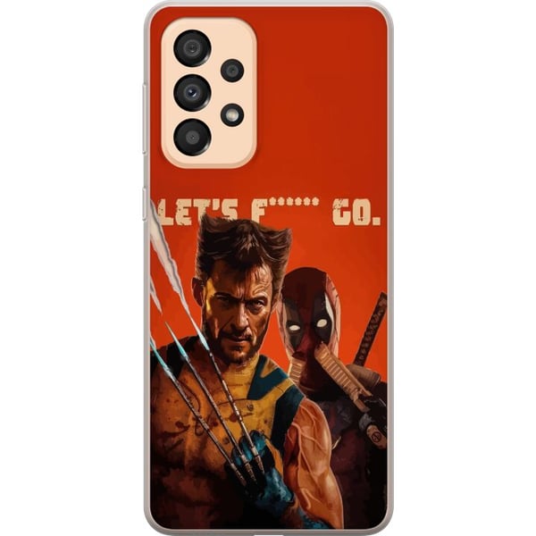 Yhteensopiva Puhelinkuori Samsung Galaxy A33 5G Deadpool & Wolverine