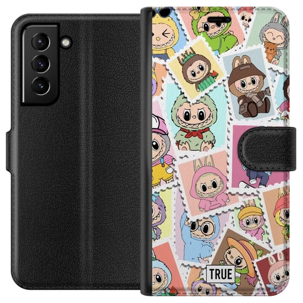 Kompatibelt Lommeboketui til Samsung Galaxy S21+ 5G Cute Stamp Squad – søtt samlermotiv med fargerike figurer i dyrekostymer og lekent design Kompatibelt Lommeboketui til Samsung Galaxy S21+ 5G Cute Stamp Squad – søtt samlermotiv med fargerike figurer i dyrekostymer og lekent design
