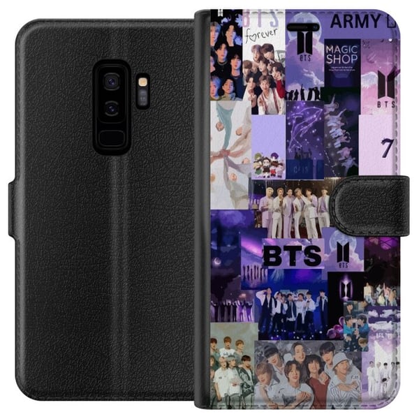 Kompatibelt Plånboksfodral till Samsung Galaxy S9+ BTS