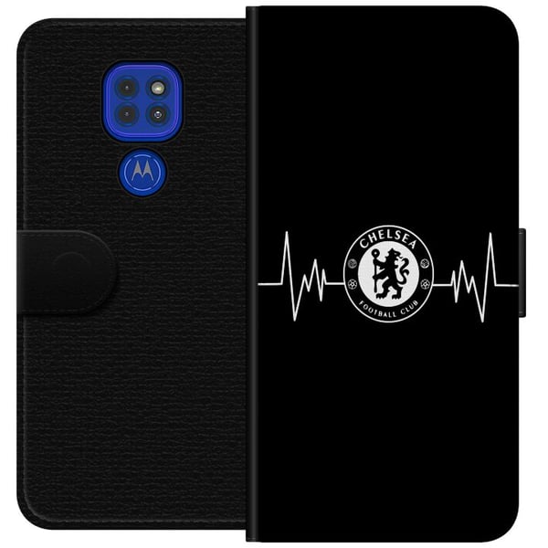 Kompatibel Tegnebogsetui til Motorola Moto G9 Play Chelsea F.C.