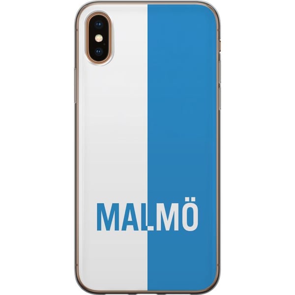 Kompatibel Mobilcover til Apple iPhone XS Malmö – fodbold