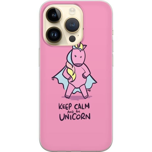Yhteensopiva Puhelinkuori Apple iPhone 14 Pro Pysy Rauhassa Yksisarvinen Yhteensopiva Puhelinkuori Apple iPhone 14 Pro Pysy Rauhassa Yksisarvinen