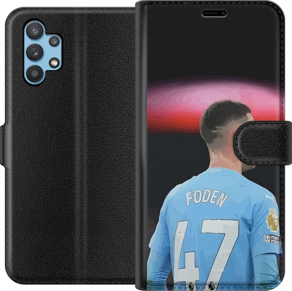 Yhteensopiva Lompakkokotelo Samsung Galaxy A32 5G Phil Foden