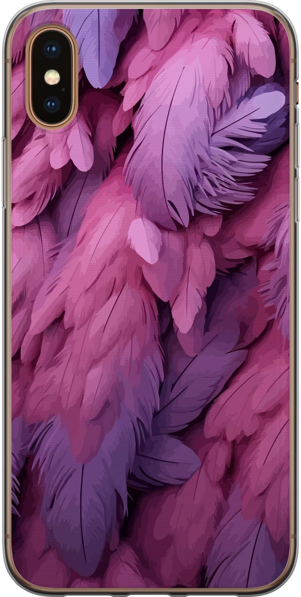Kompatibelt Mobildeksel til Apple iPhone XS Fjær