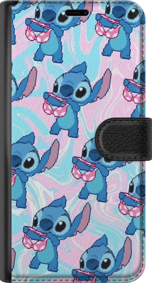 Kompatibelt Lommeboketui til Samsung Galaxy A40 Stitch Retro
