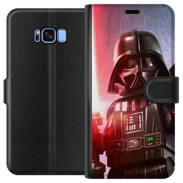 Kompatibelt Plånboksfodral till Samsung Galaxy S8 Darth Vader Kompatibelt Plånboksfodral till Samsung Galaxy S8 Darth Vader
