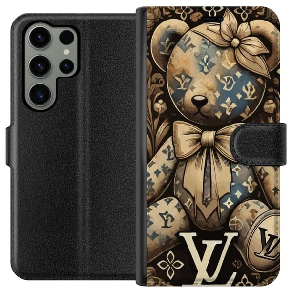 Kompatibelt Lommeboketui til Samsung Galaxy S23 Ultra Teddy Vuitton Kompatibelt Lommeboketui til Samsung Galaxy S23 Ultra Teddy Vuitton