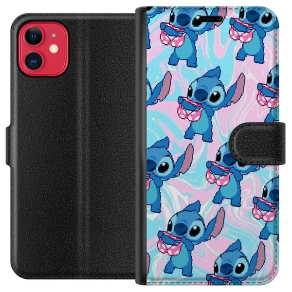 Kompatibel Tegnebogsetui til Apple iPhone 11 Stitch Retro Kompatibel Tegnebogsetui til Apple iPhone 11 Stitch Retro
