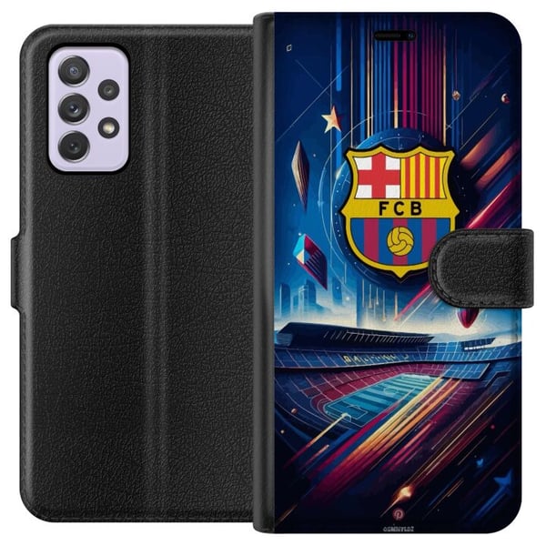 Kompatibelt Lommeboketui til Samsung Galaxy A52s 5G FC Barcelona