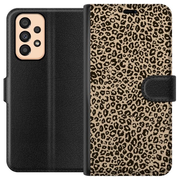 Yhteensopiva Lompakkokotelo Samsung Galaxy A33 5G Taite Leopardeista