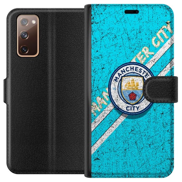 Kompatibelt Plånboksfodral till Samsung Galaxy S20 FE Manchester City Football Premier Club