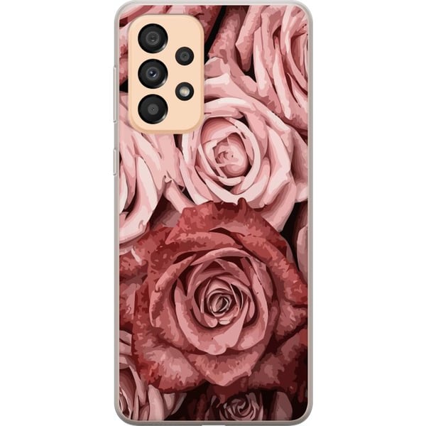 Kompatibel Mobilcover til Samsung Galaxy A33 5G Roser