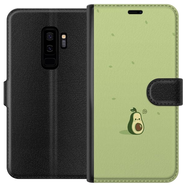 Yhteensopiva Lompakkokotelo Samsung Galaxy S9+ Söpö vihreä avokadodesign, suloinen moderni kuvitus, joka levittää iloa ja raikasta energiaa Yhteensopiva Lompakkokotelo Samsung Galaxy S9+ Söpö vihreä avokadodesign, suloinen moderni kuvitus, joka levittää iloa ja raikasta energiaa