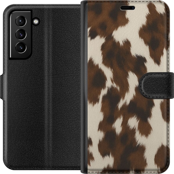 Yhteensopiva Lompakkokotelo Samsung Galaxy S21+ 5G Värisuihku