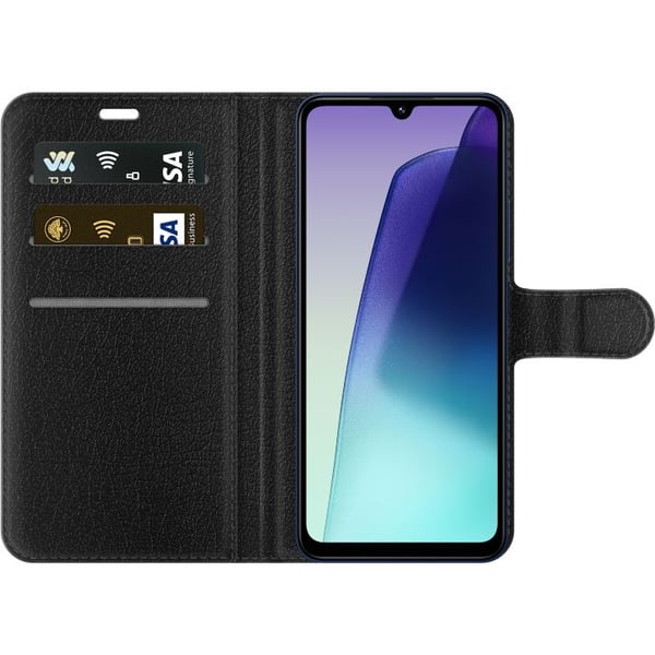 Kompatibelt Lommeboketui til Xiaomi Redmi 14C Fluffy Stitch og Angel omfavner på en myk pelsflate med pastellfarger som skaper en varm koselig følels