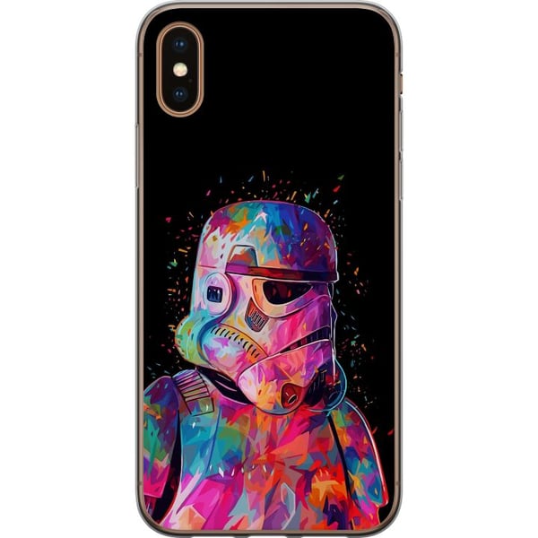 Yhteensopiva Puhelinkuori Apple iPhone XS Tähtien Sota Stromtrooperi Yhteensopiva Puhelinkuori Apple iPhone XS Tähtien Sota Stromtrooperi