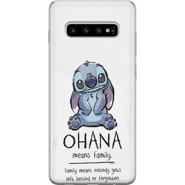 Kompatibelt Mobilskal till Samsung Galaxy S10+ Stitch Ohana