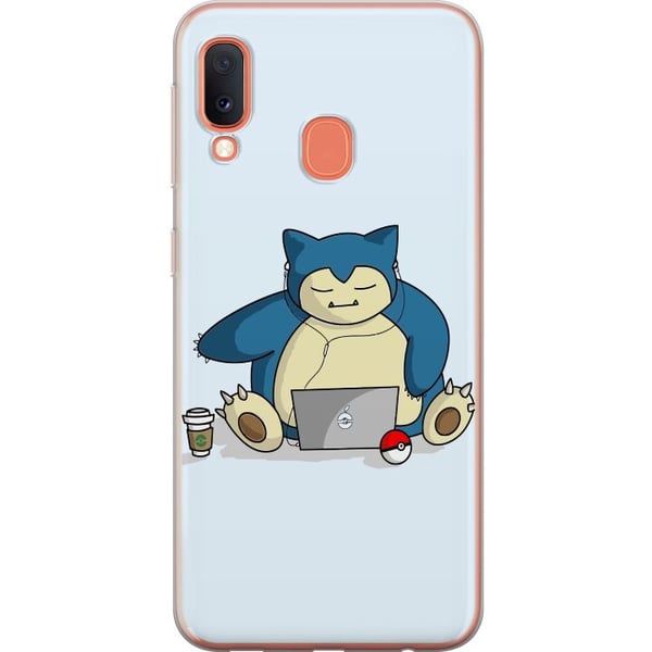 Kompatibelt Mobilskal till Samsung Galaxy A20e Pokemon Rolig