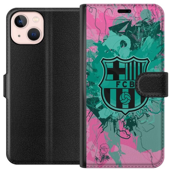 Kompatibelt Plånboksfodral till Apple iPhone 13 mini FCB Kompatibelt Plånboksfodral till Apple iPhone 13 mini FCB