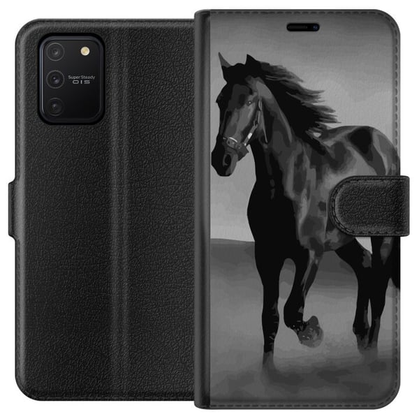 Kompatibelt Lommeboketui til Samsung Galaxy S10 Lite Mørk Hest Kompatibelt Lommeboketui til Samsung Galaxy S10 Lite Mørk Hest