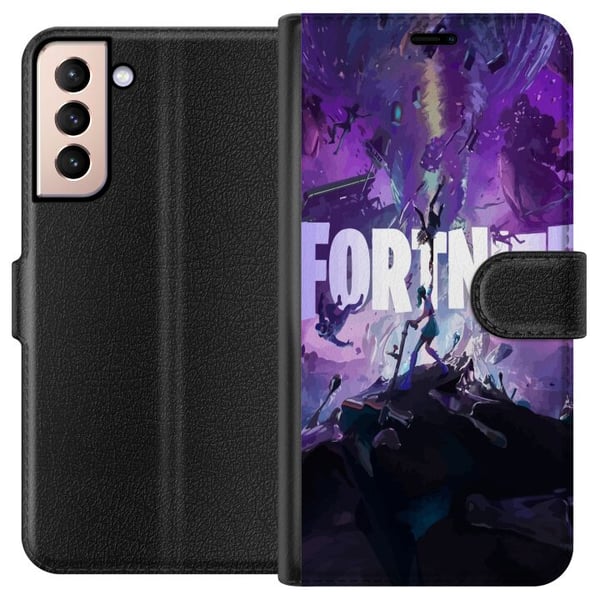 Kompatibelt Lommeboketui til Samsung Galaxy S21 Fortnite Kompatibelt Lommeboketui til Samsung Galaxy S21 Fortnite