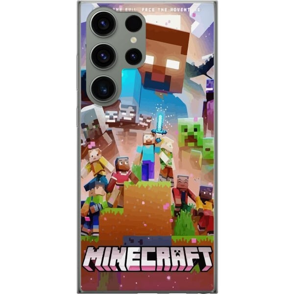 Kompatibel Mobilcover til Samsung Galaxy S23 Ultra Minecraft