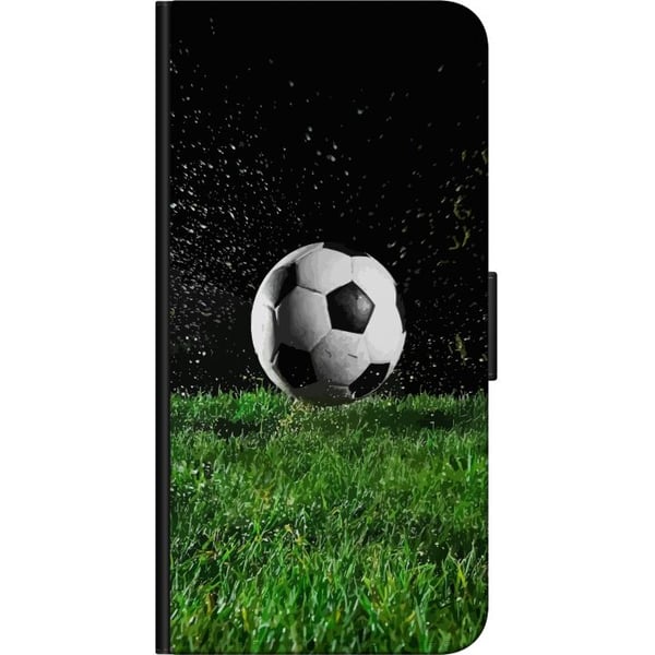 Kompatibelt Plånboksfodral till Samsung Galaxy A20s Fotboll Action