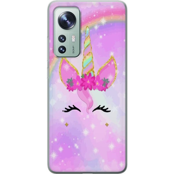 Yhteensopiva Puhelinkuori Xiaomi 12 Yksisarvistä kasvot