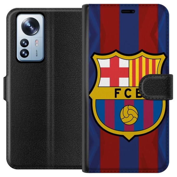 Yhteensopiva Lompakkokotelo Xiaomi 12 Pro FCB Barcelona Yhteensopiva Lompakkokotelo Xiaomi 12 Pro FCB Barcelona