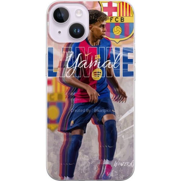 Kompatibel Mobilcover til Apple iPhone 14 Lamine Yamal FCB