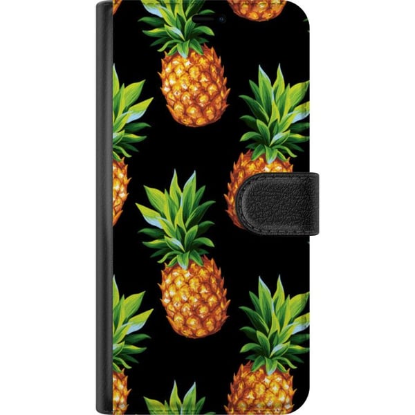 Kompatibelt Lommeboketui til Samsung Galaxy S8 Ananas