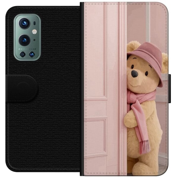 Kompatibelt Lommeboketui til OnePlus 9 Pro Nalle Puh Disney Motiv Tecknad Serie Klassisk Populär