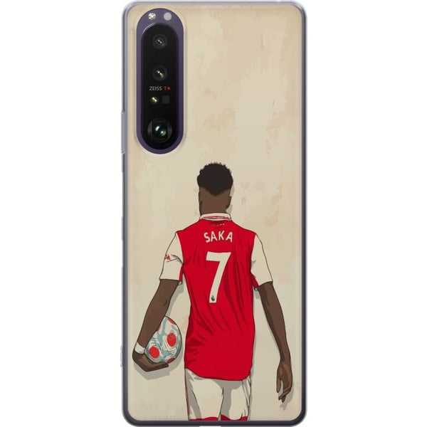 Kompatibel Mobilcover til Sony Xperia 1 III Saka Fotboll Arsenal FC Motiv Spelare Premier League