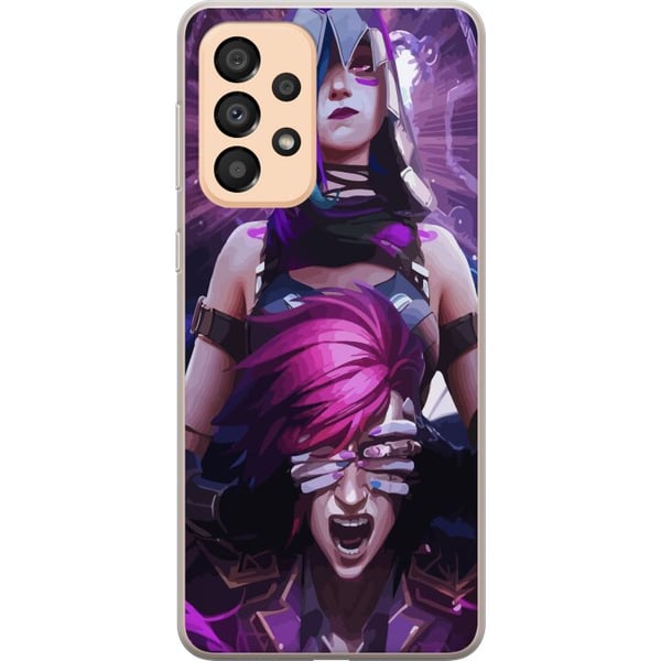 Yhteensopiva Puhelinkuori Samsung Galaxy A33 5G League of Legends