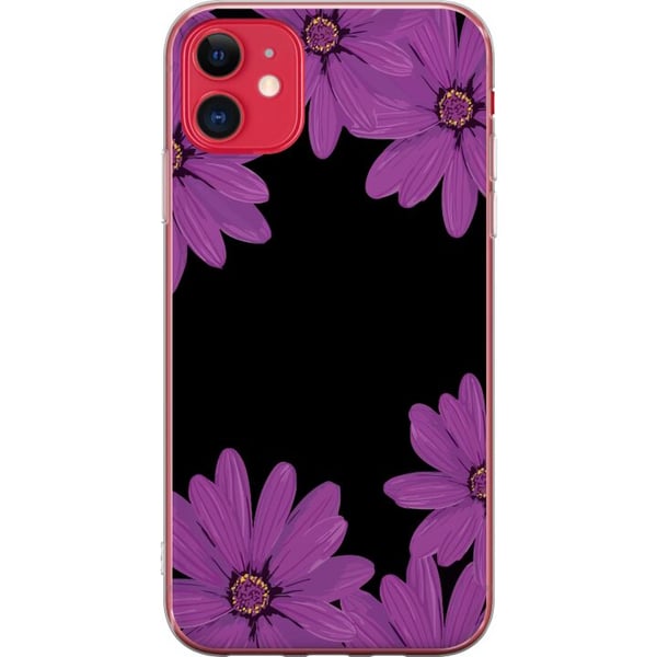 Yhteensopiva Puhelinkuori Apple iPhone 11 Kukkakoriste