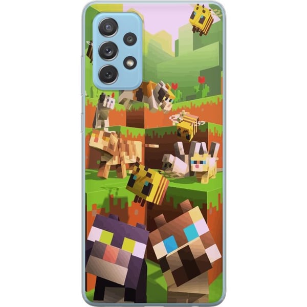 Kompatibelt Mobilskal till Samsung Galaxy A52 5G MineCraft