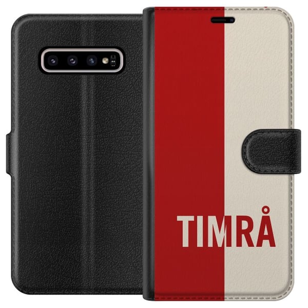 Kompatibelt Plånboksfodral till Samsung Galaxy S10+ Timrå – Hockey