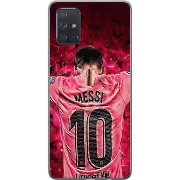 Kompatibel Mobilcover til Samsung Galaxy A71 Messi
