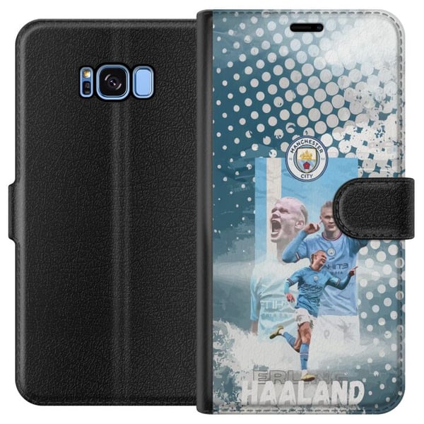 Kompatibelt Plånboksfodral till Samsung Galaxy S8 Erling Haaland Manchester City Norge målgaranti enorm fysik och sylvassa avslut som gör honom till Kompatibelt Plånboksfodral till Samsung Galaxy S8 Erling Haaland Manchester City Norge målgaranti enorm fysik och sylvassa avslut som gör honom till