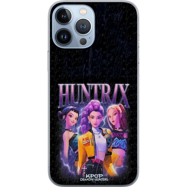 Kompatibelt Mobildeksel til Apple iPhone 13 Pro Max Kpop-demonjegerne Huntrix Mira Zoey Rumi animeillustrasjon