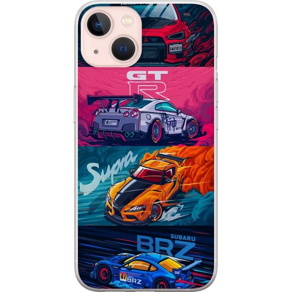 Kompatibelt Mobildeksel til Apple iPhone 13 Subaru Racing Kompatibelt Mobildeksel til Apple iPhone 13 Subaru Racing