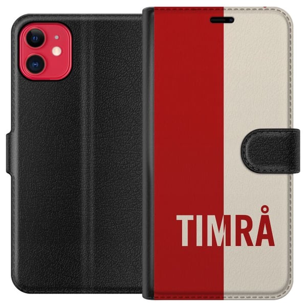 Kompatibel Tegnebogsetui til Apple iPhone 11 Timrå - Hockey Kompatibel Tegnebogsetui til Apple iPhone 11 Timrå - Hockey