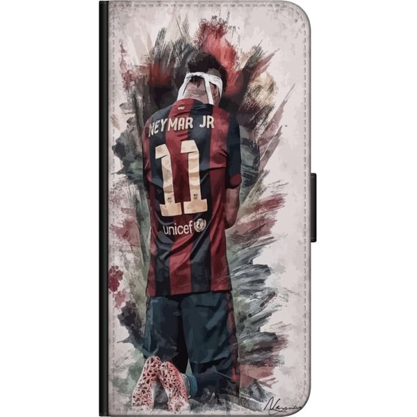 Kompatibel Tegnebogsetui til Motorola Moto G9 Play Neymar