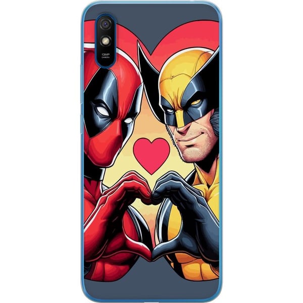 Kompatibel Mobilcover til Xiaomi Redmi 9A Alle hjerternes dag Wolverine