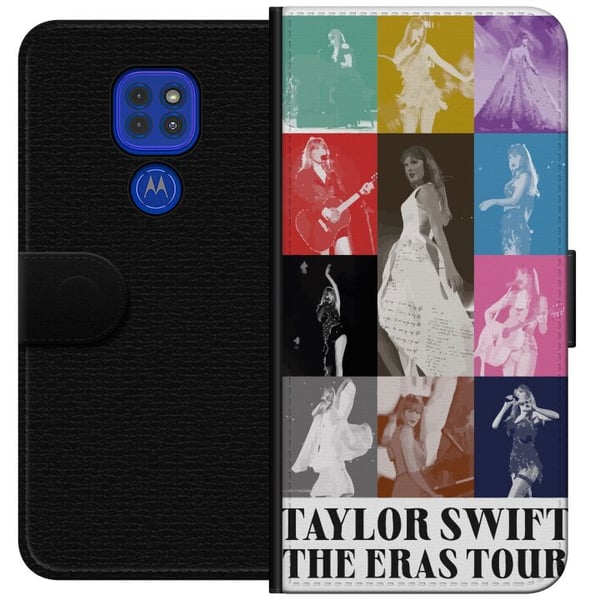 Kompatibel Tegnebogsetui til Motorola Moto G9 Play Taylor Swift
